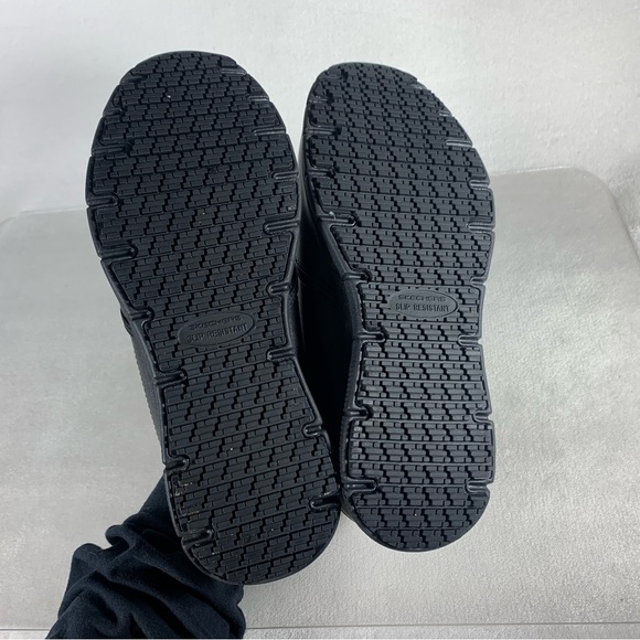 Skechers Women’s Work Relaxed Fit Nampa Annod SR Sneaker in Black Size 9.5 - Picture 5 of 12